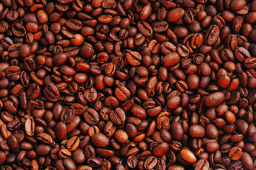 Coffee beans studio shooting