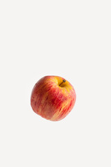 Colorful apple isolated on a white background