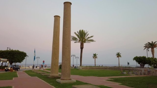 Colonne storiche a Roccella Jonica