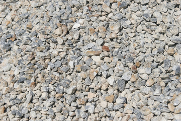 large and small pieces of stone