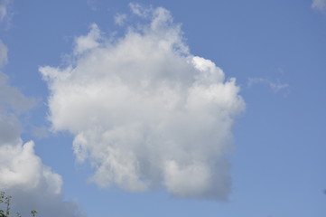 clouds in the sky