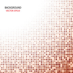 dotted brown tones lined vector background