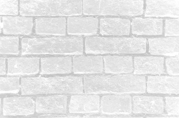 Abstract background of white and gray brick wall