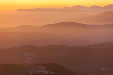 Mount Grappa in Italy