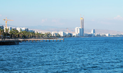 Limassol - view from the sea.