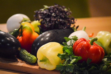 mix of fresh vegetables