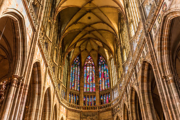 Saint Vitus cathedral, Prague, czech republic