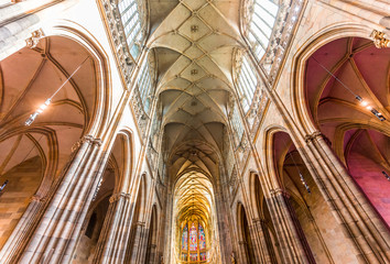 Saint Vitus cathedral, Prague, czech republic