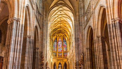 Saint Vitus cathedral, Prague, czech republic