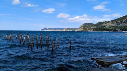 view of the bay in croatia