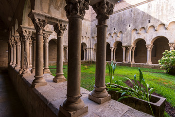 Historic center and Jewish quarter of Girona (Spain), one of the best preserved neighborhoods in Spain and Europe.