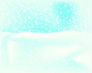 nowfall sweeps a snowdrift