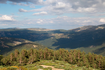 Naklejka premium Sierra de Peñalara