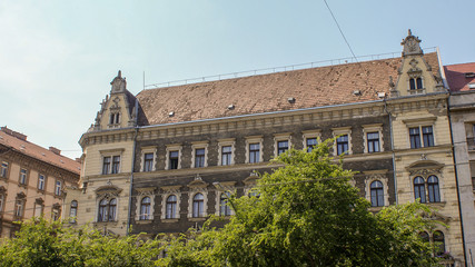 Obraz premium Budapest is the capital of Hungary, beautiful city
