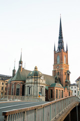 Riddarholmen Church in Stockholm, Sweden.