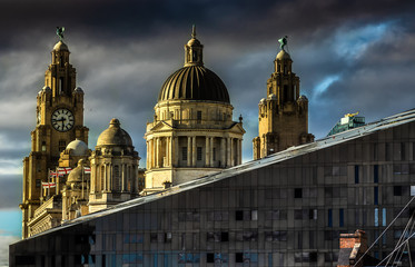 Fototapeta na wymiar Liverpool city