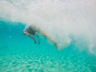 Summer Holiday Underwater Activity