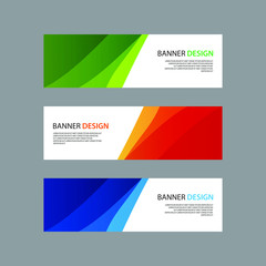 Fototapeta premium Vector Abstract design banner web template