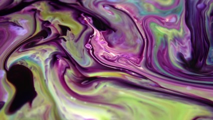 Very Nice Surface Moving Surface Liquid Paint Background Texture Video.