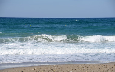 Sandstrand auf Kreta