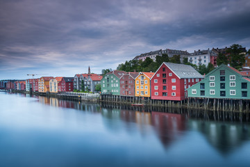 Trondheim city in Norway