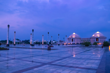 Monument Ambedkar park in Evening Time 