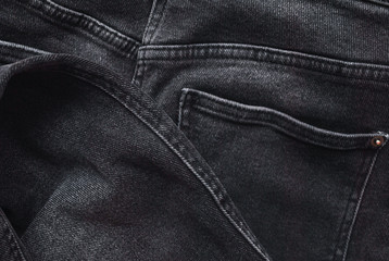 Denim. Jeans background. Denim jeans texture or denim jeans background.Grey denim pattern.