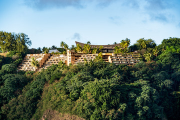 Hotel on a cliff