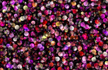 gradient abstract colored circles