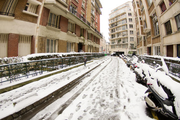 Paris sous la neige - 1