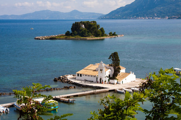 Vlachernakloster Kanoni auf Korfu