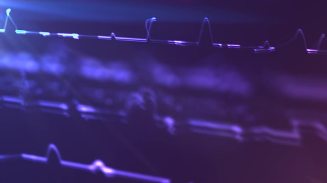 Digital Futuristic Technology Background (Looping)
