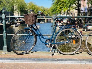 Fototapeta na wymiar A beautiful day in amsterdam