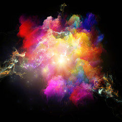 Obraz na płótnie Canvas Acceleration of Color Space