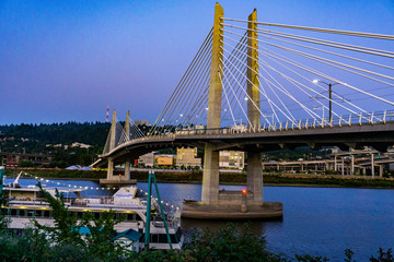 Tillikum Bridge Portland Oregon