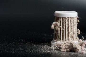 dust on HEPA filter