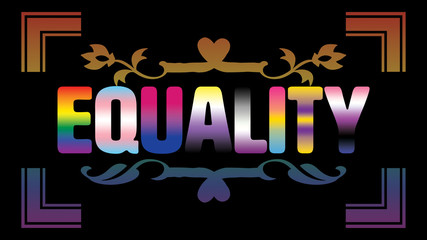 Equality Pride background