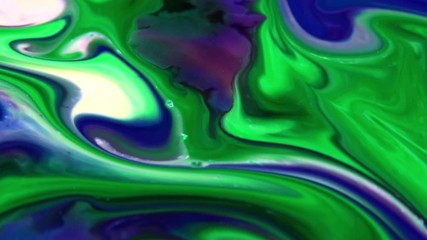 Slow Motion Macro Abstract Pattern Artistic Concept Surface Moving Surface Liquid Paint Splashing Art Design