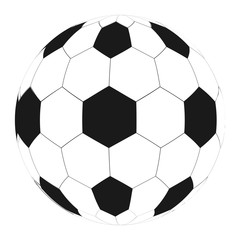 football icon on white background, vector symbol