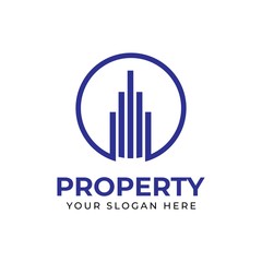 city logo template, Building Idea logo template, Modern City logo designs concept