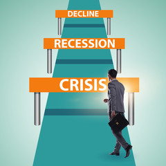 Concept of crisis and recession and challenges