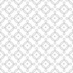 Abstract geometrical pattern, vector seamless background.