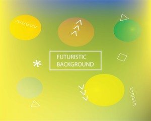 Trendy modern abstract background.