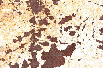 grunge rust metal panel texture use for background