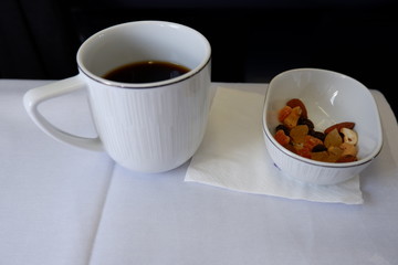 航空機機内キャビンの風景景色