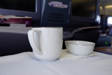 航空機機内キャビンの風景景色