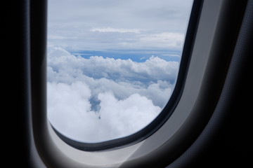 航空機機内キャビンの風景景色