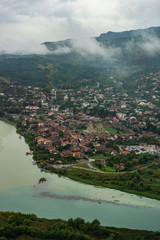 Famous view to Mtskheta