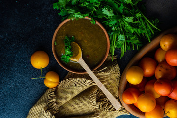 Georgian cuisine concept