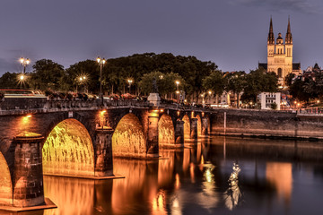Fototapeta premium Pont de Verdun à Angers